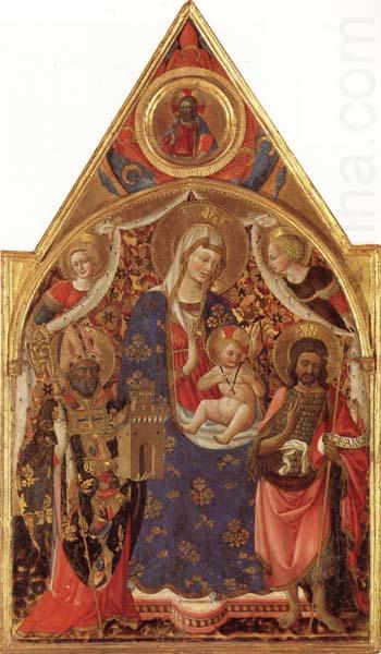 Antonio Fiorentino Madonna and Child with Saints china oil painting image